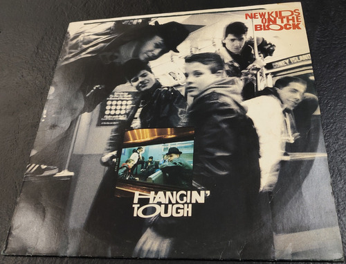 New Kids On The Block Hangin' Tough Lp Brasil 1ra Edic Backs