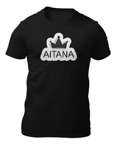 Playera De Aitana Logo Letras Corona Tecate Emblema