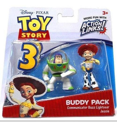 Set De 2 Mini Figuras Buzz Lightyear & Jessie Toy Story 3