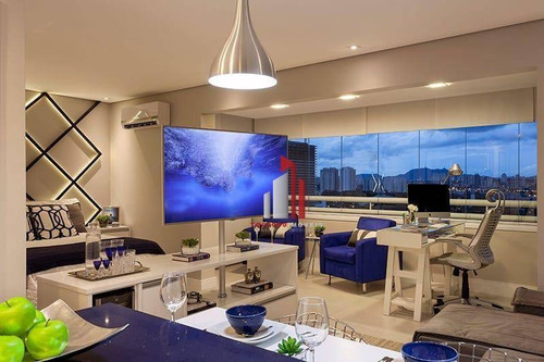 Imagem 1 de 14 de Loft Com 1 Dormitório Para Alugar, 53 M² Por R$ 3.500,50/mês - Barra Funda - São Paulo/sp - Lf0001