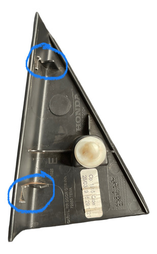 Acabamento Interno Da Porta T.e Honda Civic G10 2017/2022 (Usado)
