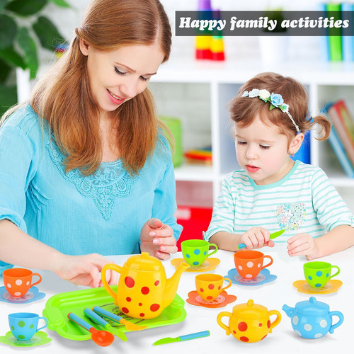 Juego De Té Pretend Play Toy Para Niños, Juego De Rol, Juego