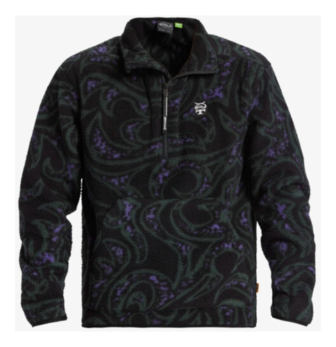 Buzo Canguro Quiksilver Mercury Sherpa