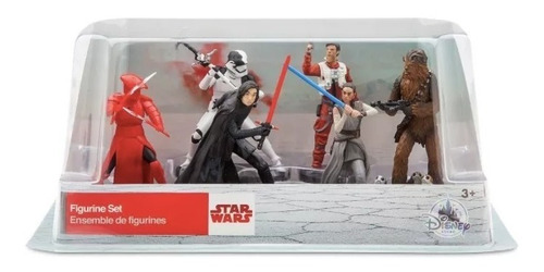 Star Wars Set Oficial El Último Jedi Disney 6 Figuras