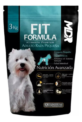 Alimento Fit Formula Raza Pequeña 3kg