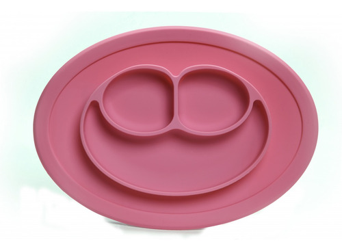 Prato De Silicone Rosa - Turminha Guara