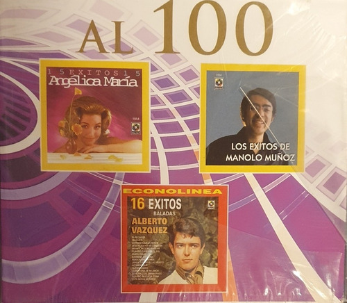 Cd Al 100 3cds - Angelica Maria Manolo Muñoz Albertovazquez 