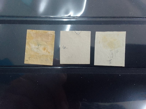 Estampillas De Venezuela 1863 Cuarto De Real Medio Centavo