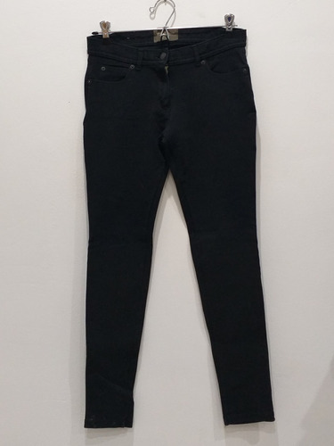 Pantalón Negro Elastizado Marca Zara Talle S