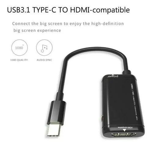 Cable Mhl Micro Usb A Hdmi Macho Solo Smarthphone Alta Gama - Novicompu