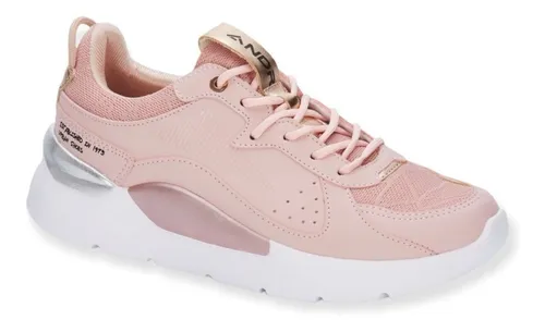 Tenis Andrea Rosa Dama 2545349 Original And.dam.3 Cuotas sin inter s