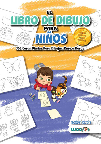 El Libro De Dibujo Para Niños: 365 Cosas Diarias Para Dib...
