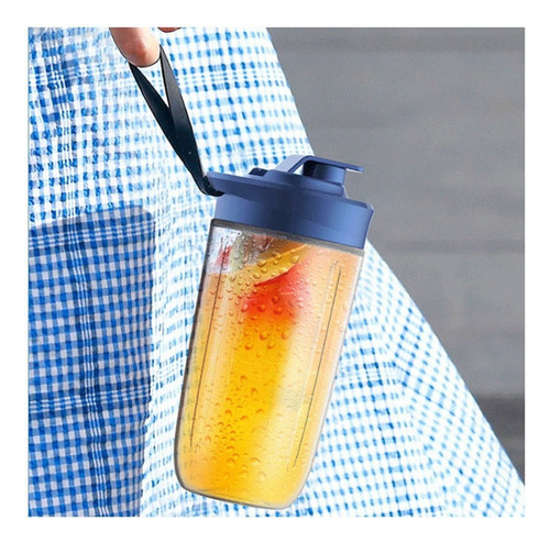 Mezclador De Jugo De 6 Cuchillas Con Exprimidor Y Vaso De Li