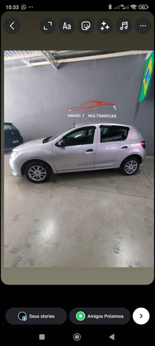 Renault Sandero 1.0 16v Authentique Hi-flex 5p
