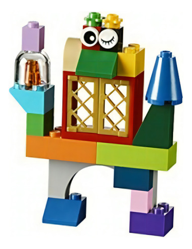 Lego, Juego De Construcción, Grande Color Transparente