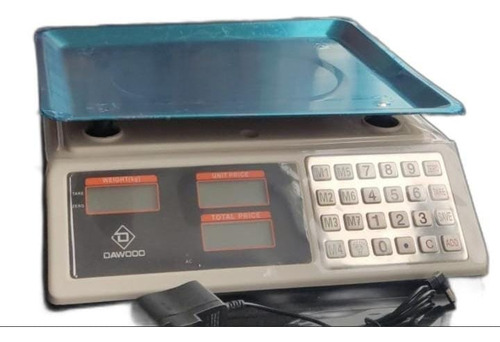 Comercio Balanza Control 40k 2 Pantalla Recarga Pila Digital