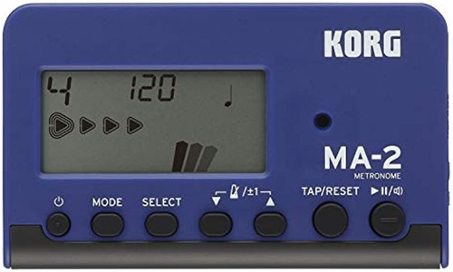 Korg Ma2 Metronomo Compacto Color Azul