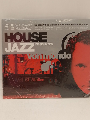 House Jazz Masters Von Mondo Cd Nuevo 