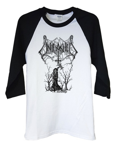 Polera Raglan 3/4 Unleashed Revenge Metal Abominatron