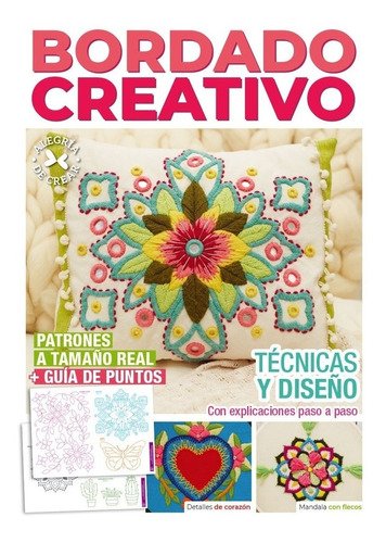Bordado Creativo, Técnicas Y Diseño - Arcadia Ediciones