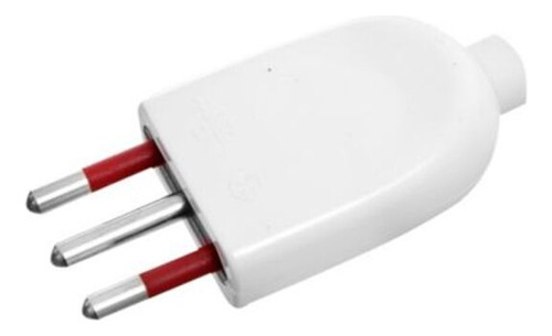 Adaptador - Ficha Macho 3 En Linea 10 Amp - Blanca | Vivion