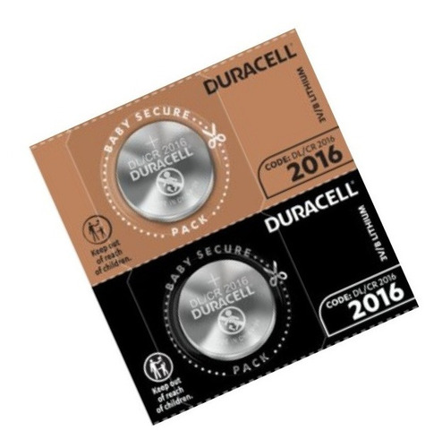 Pack 2 Duracell Cr2016 Dl2016 - Todopilas