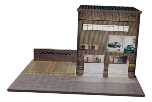 Modelo De Taller Automático Diorama Diorama Miniatura