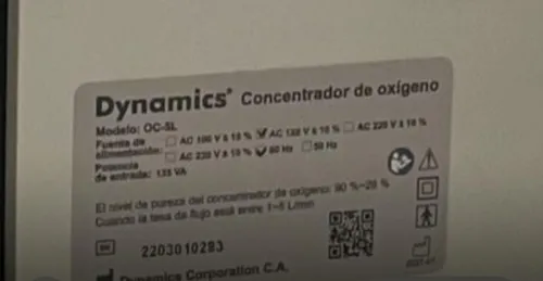 Concentrador De Oxígeno 5l