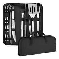 Comprar Set Parrillero Utensilios Para Parrilla 18 Piezas