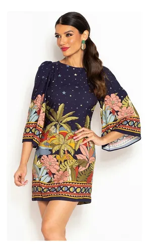 Vestido Curto Luau Das On as Farm