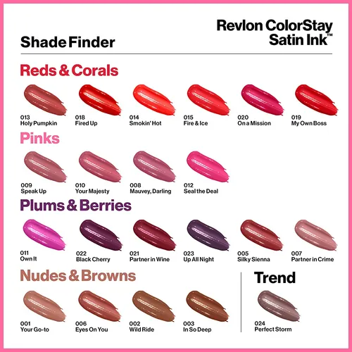 Lápiz Labial Líquido Revlon Colorstay Satin Ink 008 Mauvey D