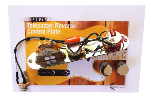 Circuito Telecaster Reverse Control Plate/ Completo 