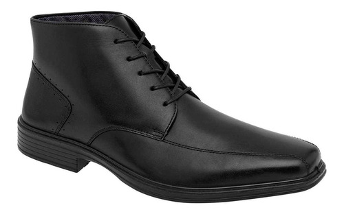 Botin De Vestir De Flexi Para Hombre Negro 406404 T6