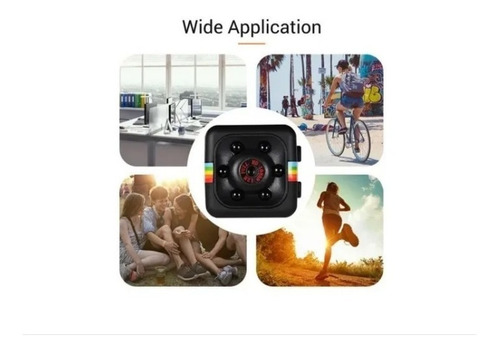 Imagem 7 de 10 de Mini Camera Espiã Sq11 Sensor De Movimento Dvr Visão Noturna