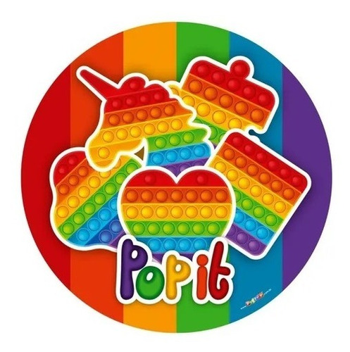 Imagem 1 de 4 de Enfeite Redondo Para Decoração Festa Patrulha Canina Eva
