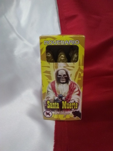 Novenario Santa Muerte Diversos Colores. 3 Piezas