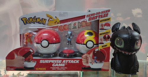 Pokebola Pokémon Surprise Attack Game, Charmander O Squirtle