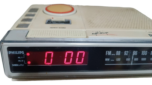 Radio Reloj Despertador Philips Am Fm De Mesa