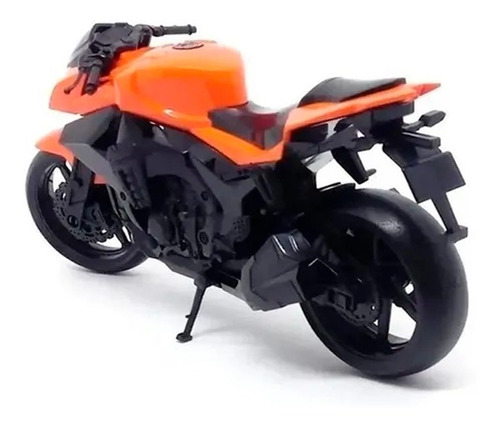 Moto Motorcycle Naked, colores surtidos 0901, color Roma, naranja