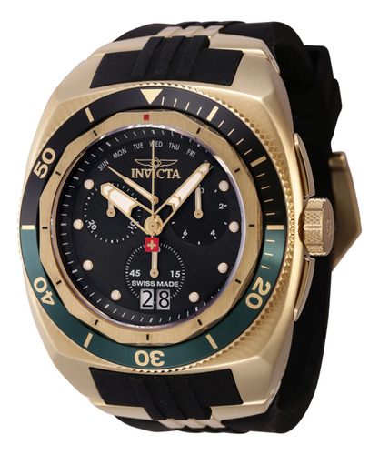 Reloj Para Hombres Invicta Swiss Made 44827 Oro Negro