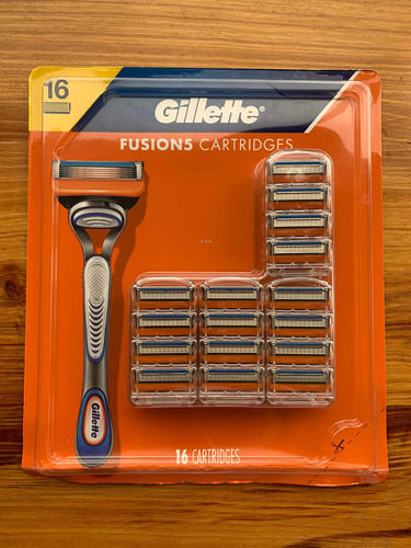 Cartuchos Repuestos Gillette Fusión 5