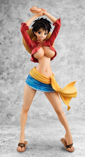 Imagen 1 de 2 de One Piece Lady Luffy Monkey Figura Anime Sexy