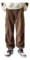 Comprar Pantalones De Pana Para Hombre, Pantalones Cargo Casuales, P