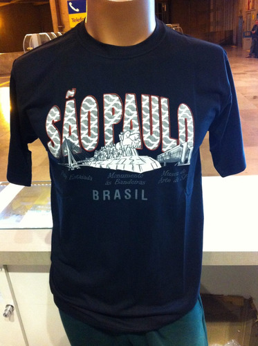 Camiseta Da Cidade De São Paulo