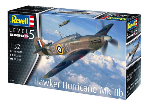 Hawker Hurricane Mk Iib By Revell # 4968   1/32 