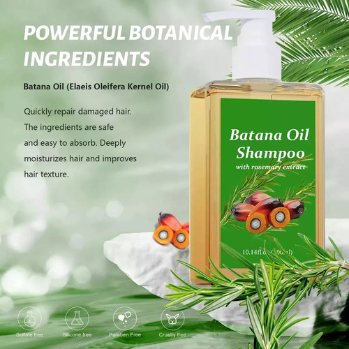 Batana - Champú Batana, Champú Con Aceite De Romero (100ml