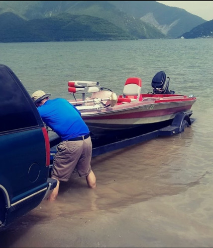 Lancha Deportiva Motor Fuera De Borda Mercury 50hp Incluye R