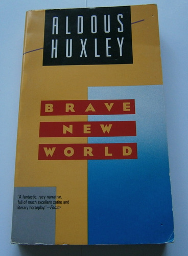 Aldous Huxley - Brave New World -en Inglés Buen Estado Chico