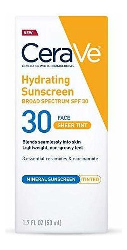 Protector Solar Teñido Cerave Con Spf 30 | Protector Solar 