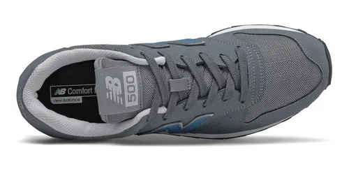 Tênis New Balance 500 - Casual Masculino Cinza/azul